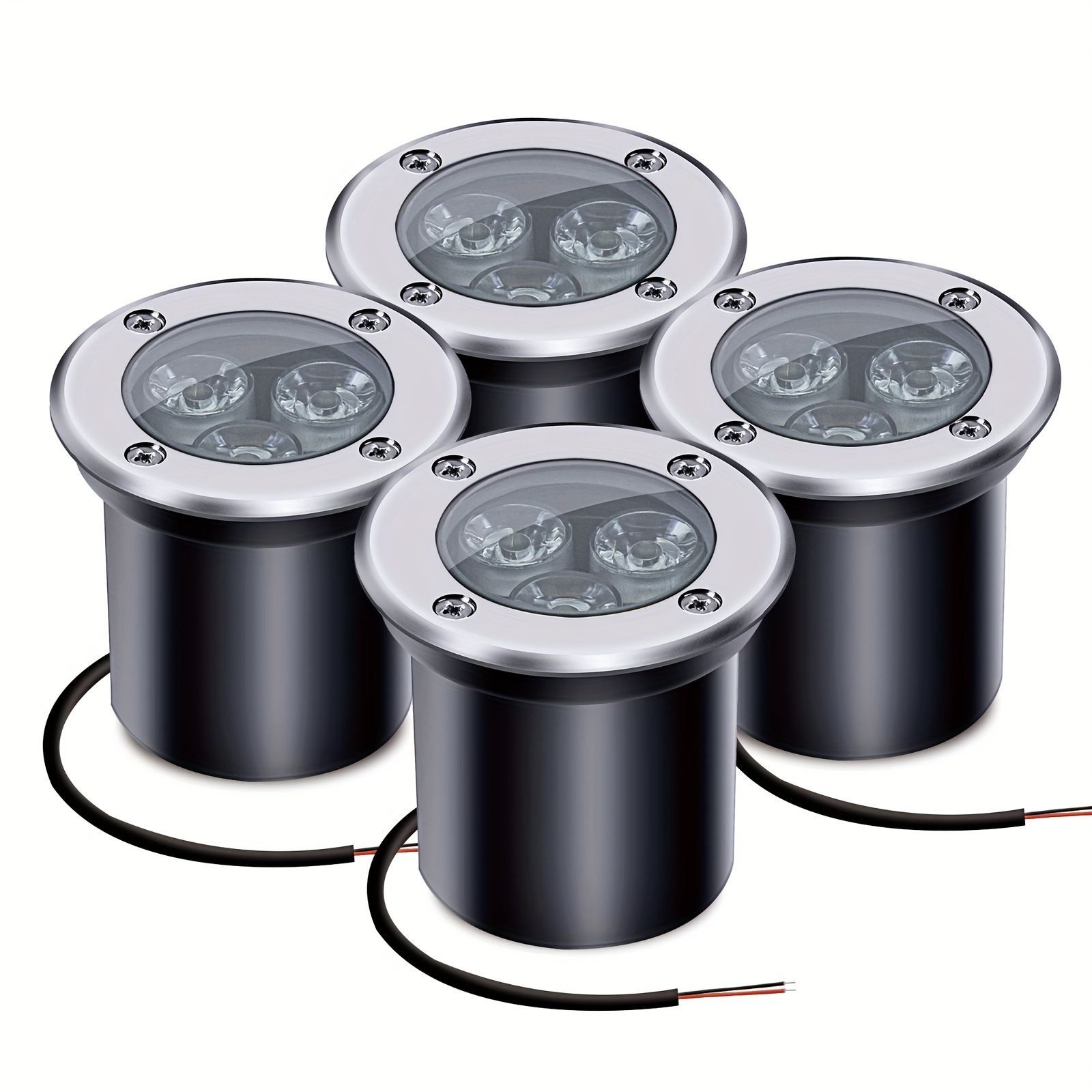 Set of Four 3-Watt 12-Volt Low - Outdoor Lighting Volt reseña y precio