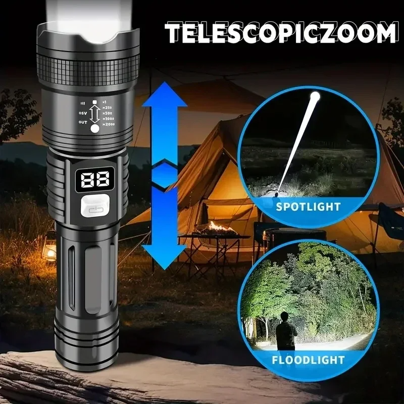 P50 High Brightness Flashlight - Outdoor Lighting Lumen reseña y precio