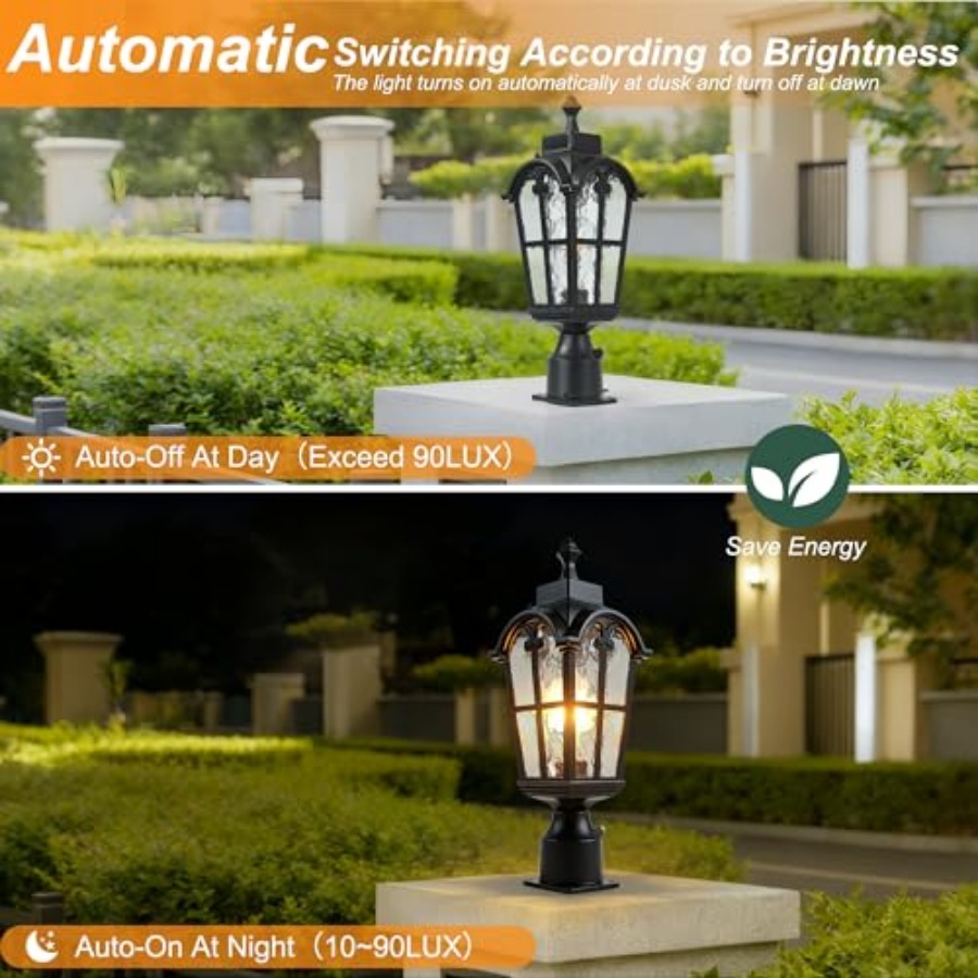 Sensor Outdoor Post Lights Wat - Outdoor Lighting Battery reseña y precio