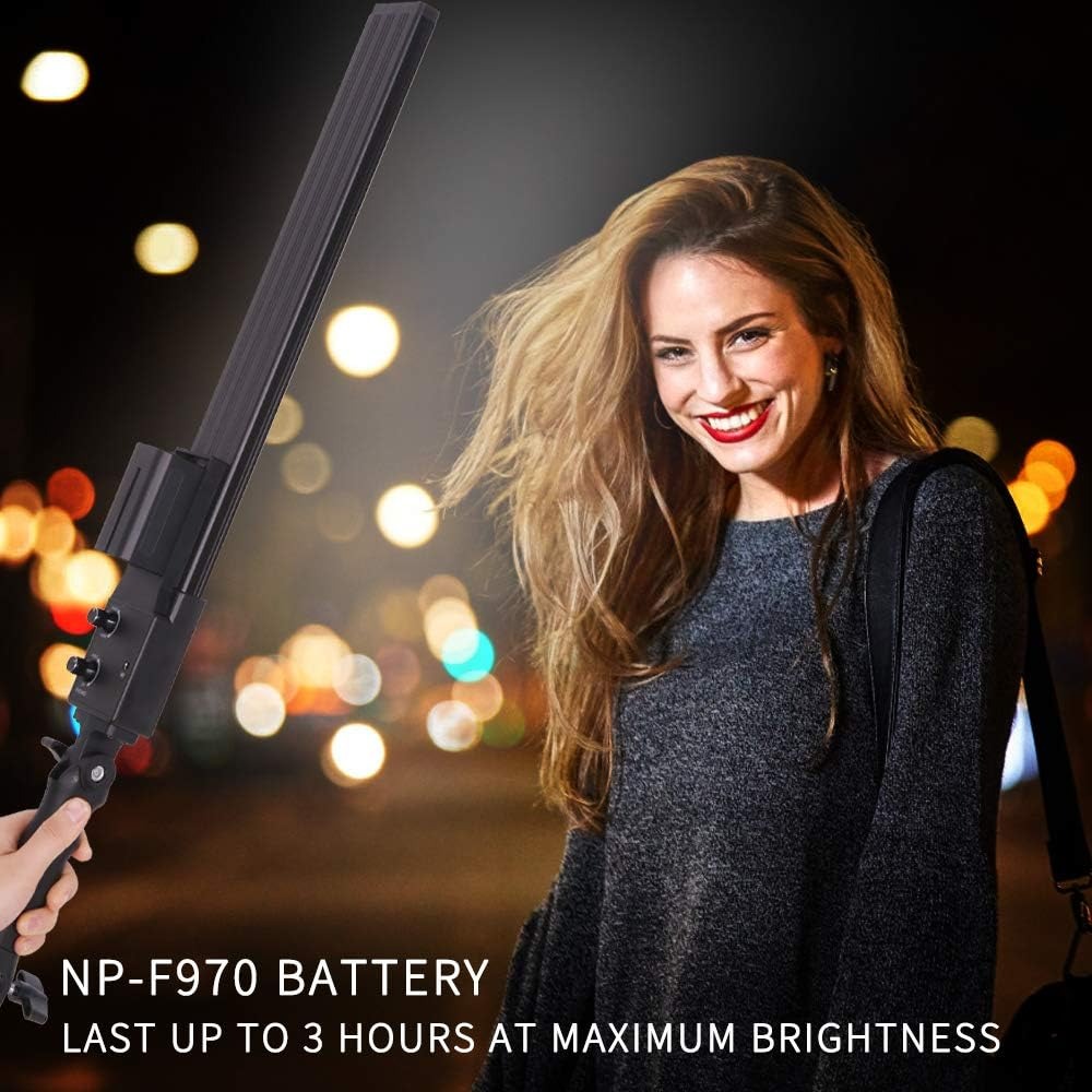 LED Video Light Battery Powere - Outdoor Lighting Kit Photography reseña y precio