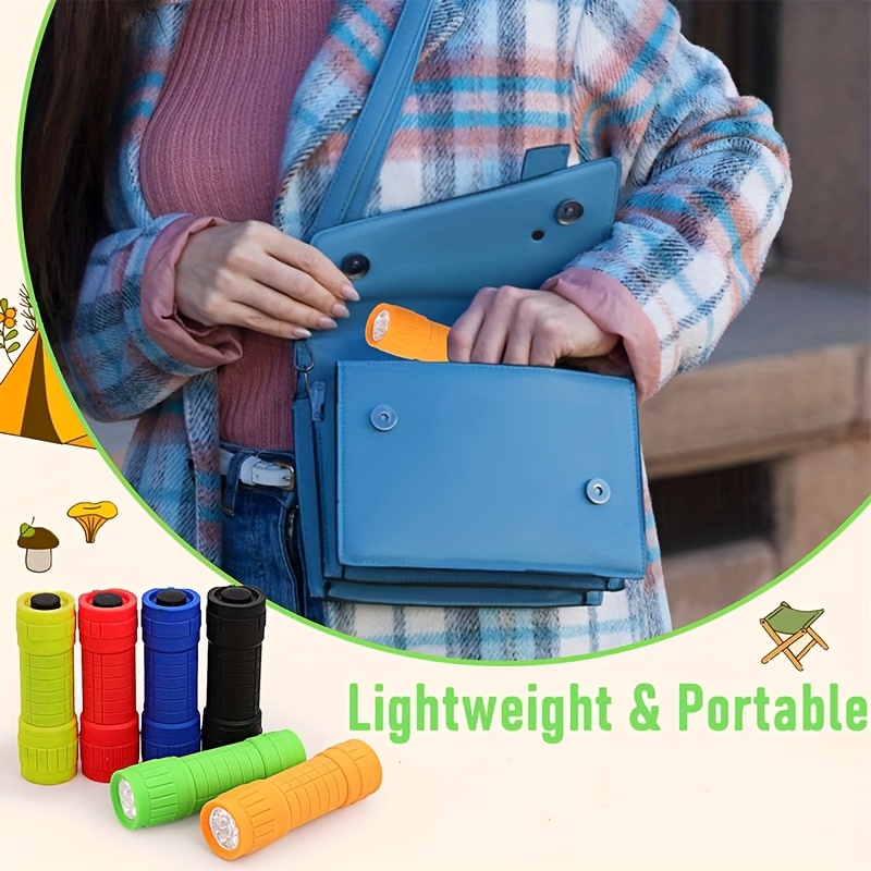 Mini Portable Flashlight Nine  - Outdoor Lighting Battery reseña y precio