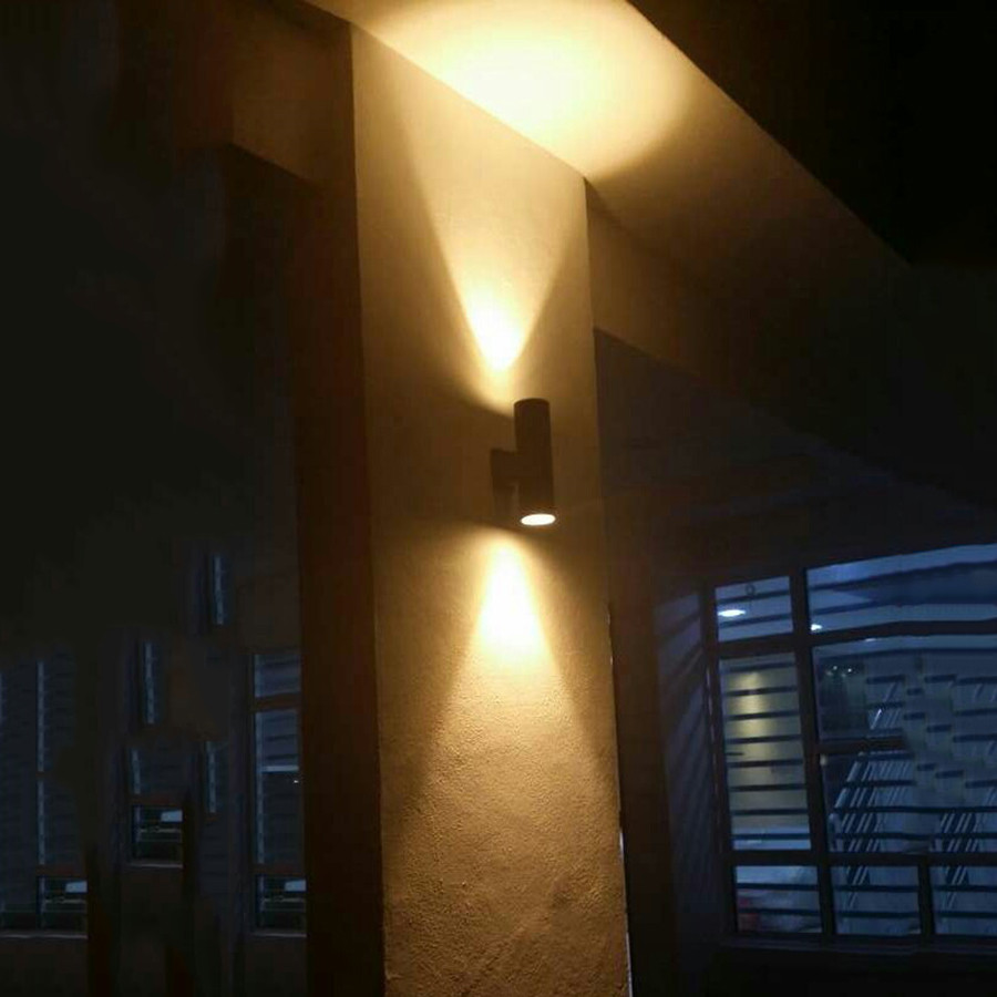 LED Porch Wall Light Up Down W - Xl Outdoor Lighting reseña y precio