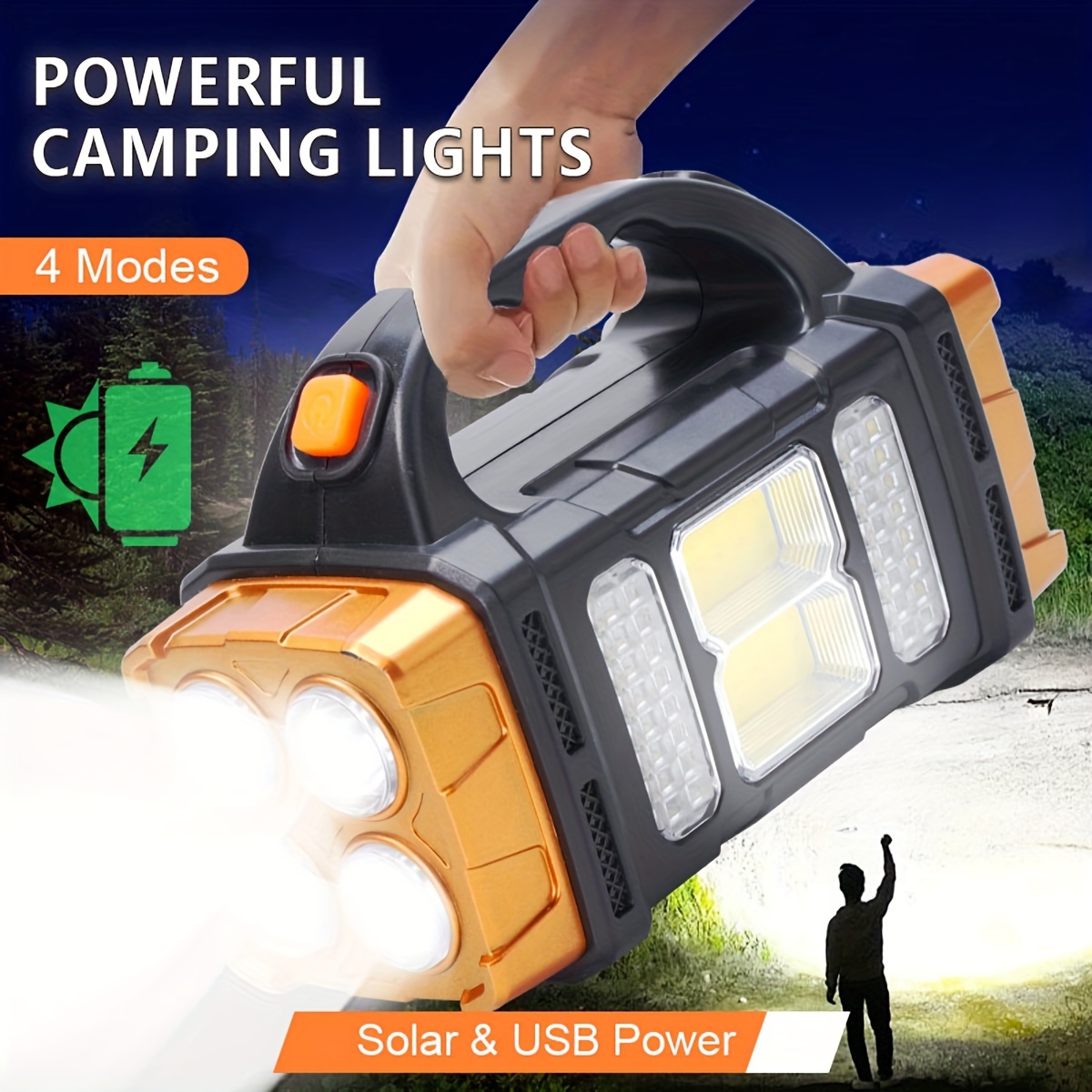 New Upgrade Rechargeable High  - Outdoor Lighting Beacon reseña y precio