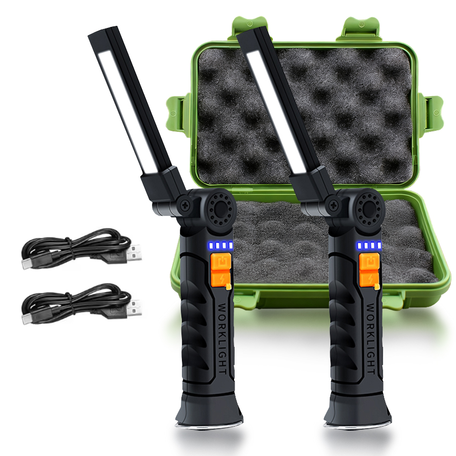 Portable LED COB Search Lights - Outdoor Lighting Battery reseña y precio