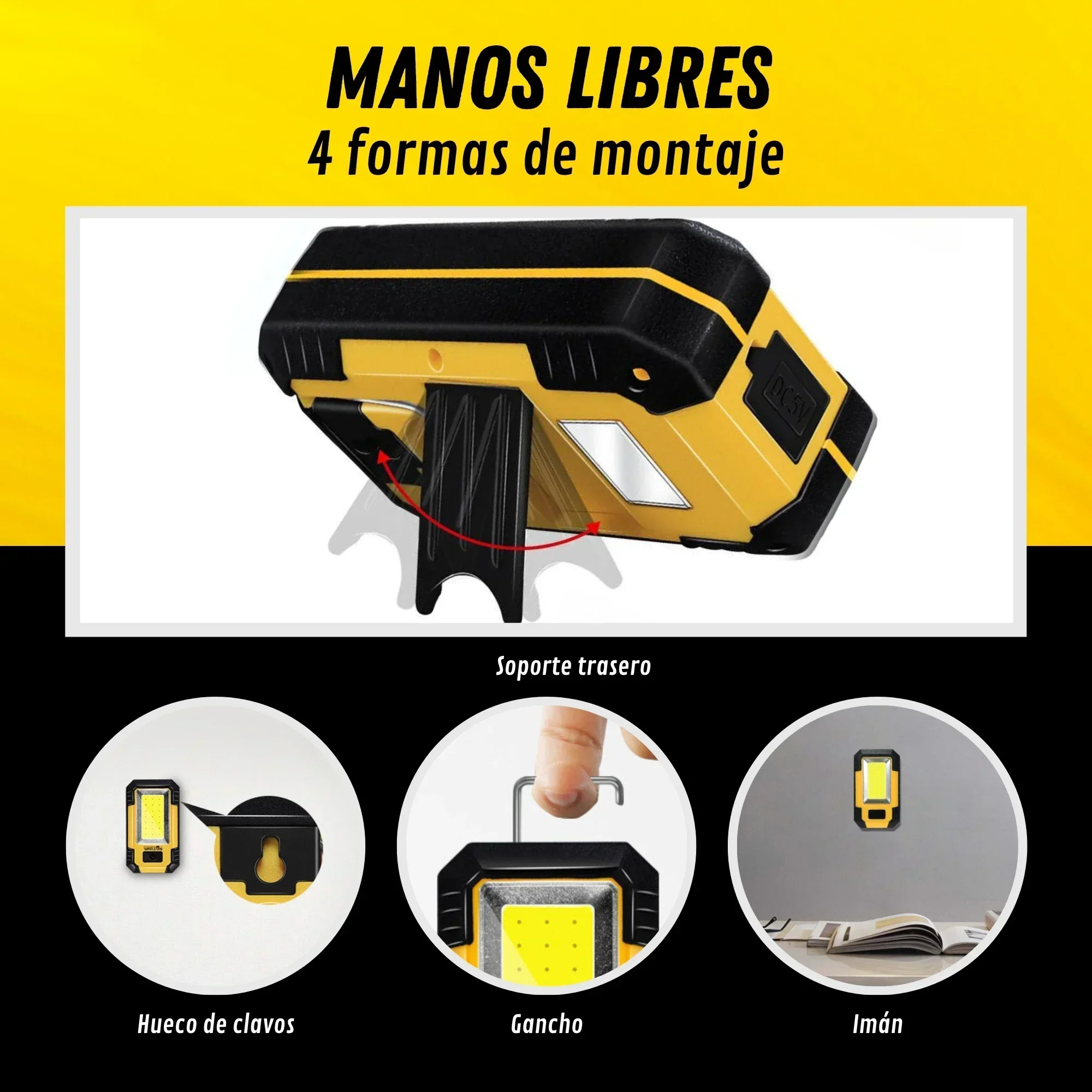 Portable 4000MaH Rechargeable  - Outdoor Lighting Beacon reseña y precio