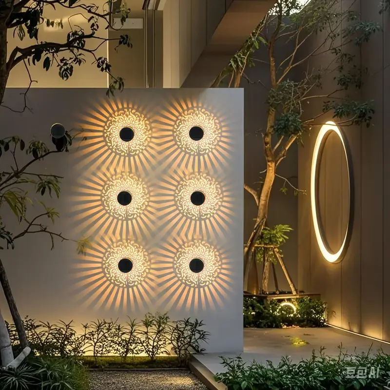 Solar Wall Lights solar hollow - Solar Wall Sconce reseña y precio