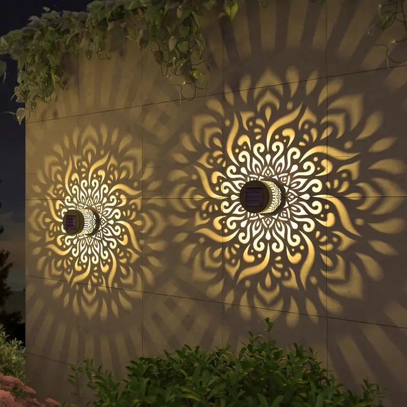 Solar Wall Lights solar hollow - Solar Wall Sconce reseña y precio