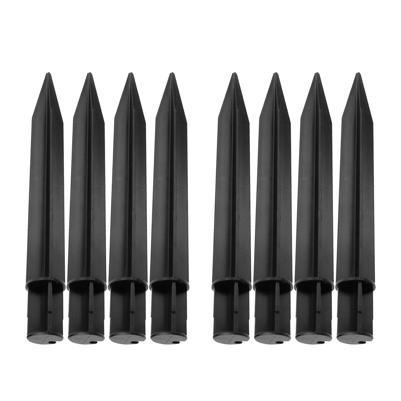 8Pcs Lawn Lamp Ground Plug Pla - Outdoor Lighting Ground Fixtures reseña y precio