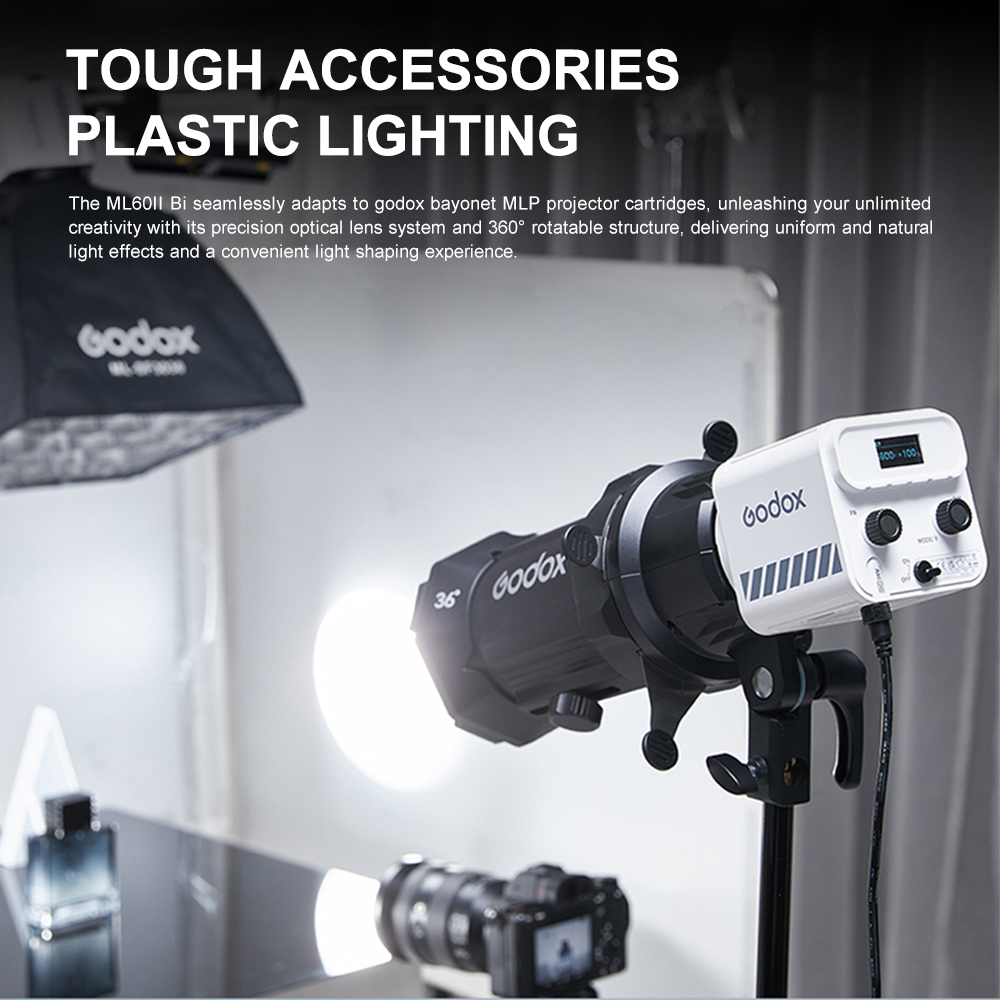 Godox ML60II BI Video Light 28 - Outdoor Lighting Kit Photography reseña y precio