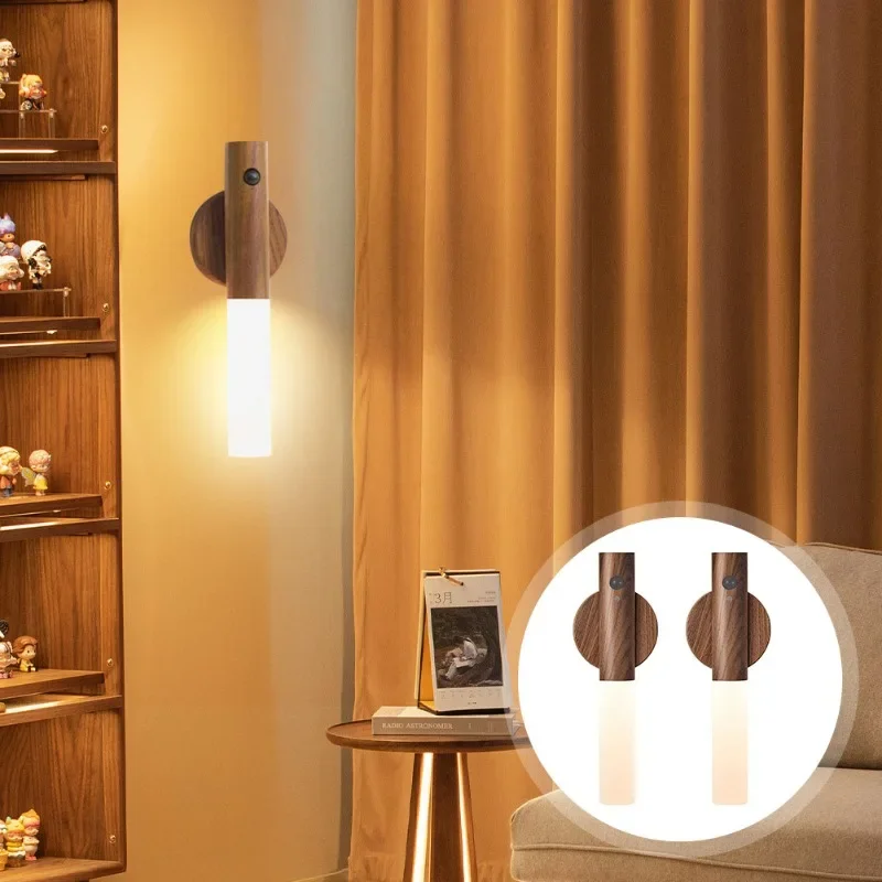 Portable LED Sensor Night Ligh - Solar Wall Sconce reseña y precio