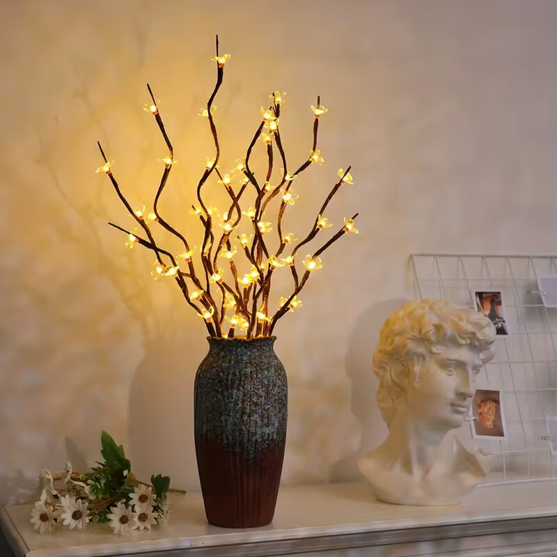 1/2PC 20LED Cherry Blossom Tre - Outdoor Lighting Battery reseña y precio