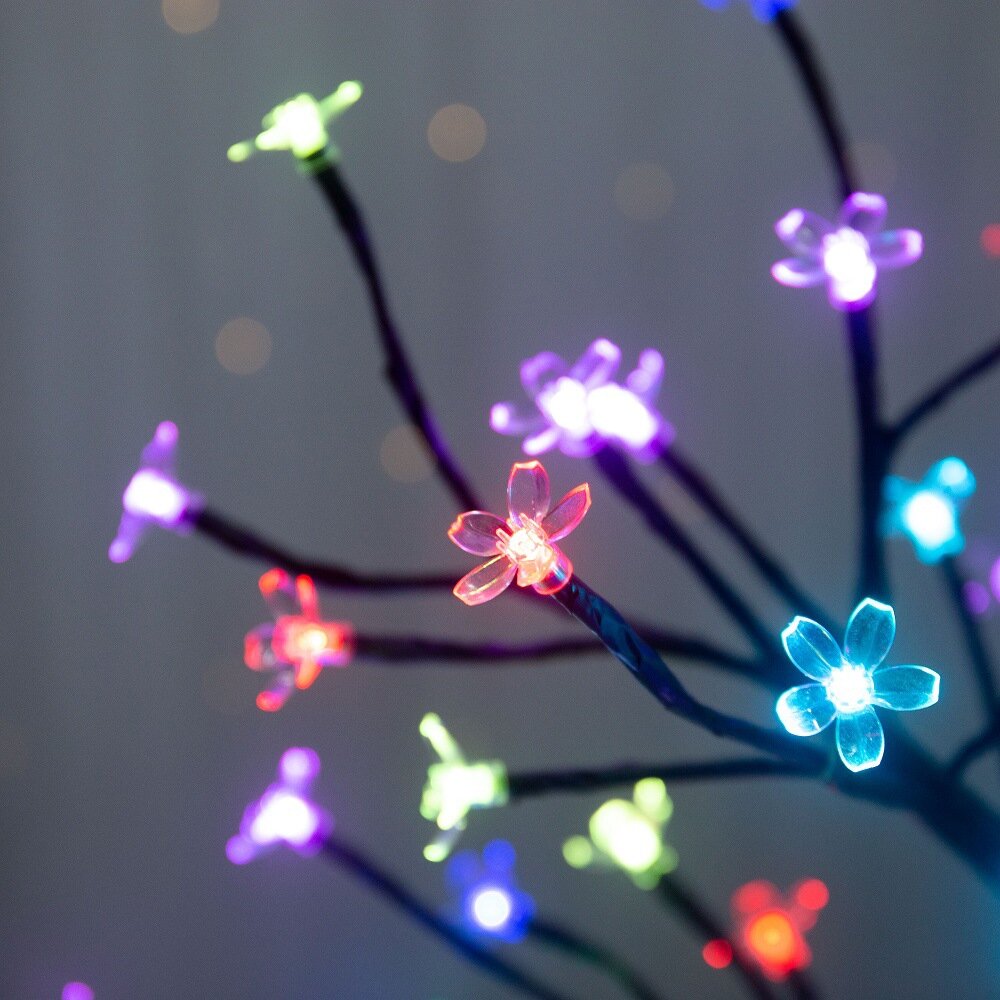 1/2PC 20LED Cherry Blossom Tre - Outdoor Lighting Battery reseña y precio