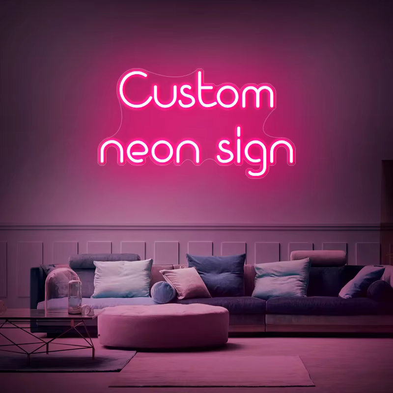 Custom Neon lED Sign Personal  - Outdoor Lighting Logo reseña y precio