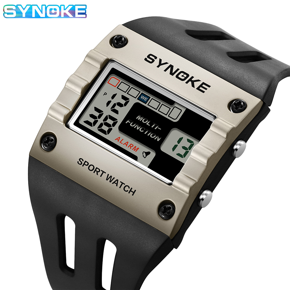 SYNOKE Digital Watch Men Sport - Outdoor Lighting Trends reseña y precio