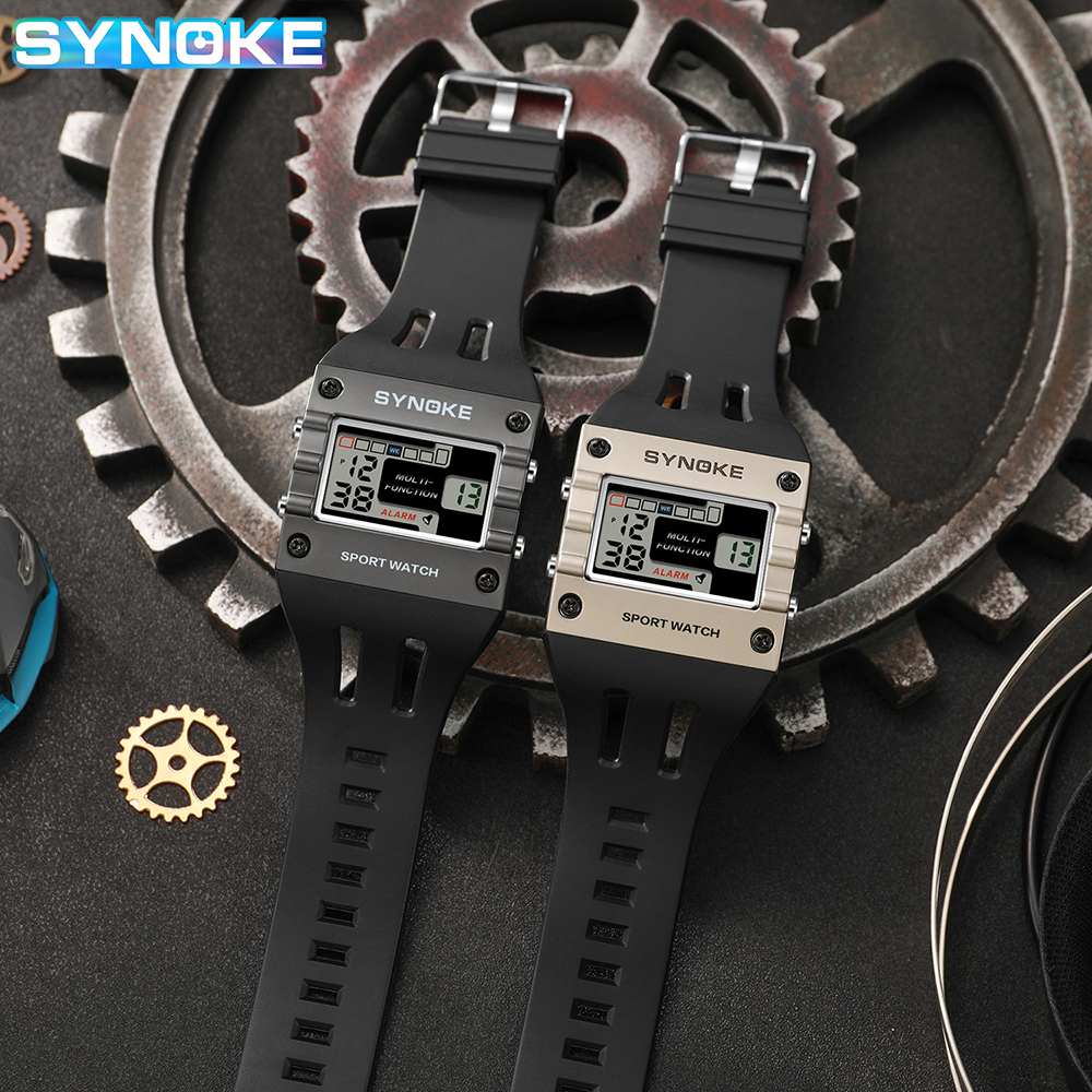 SYNOKE Digital Watch Men Sport - Outdoor Lighting Trends reseña y precio