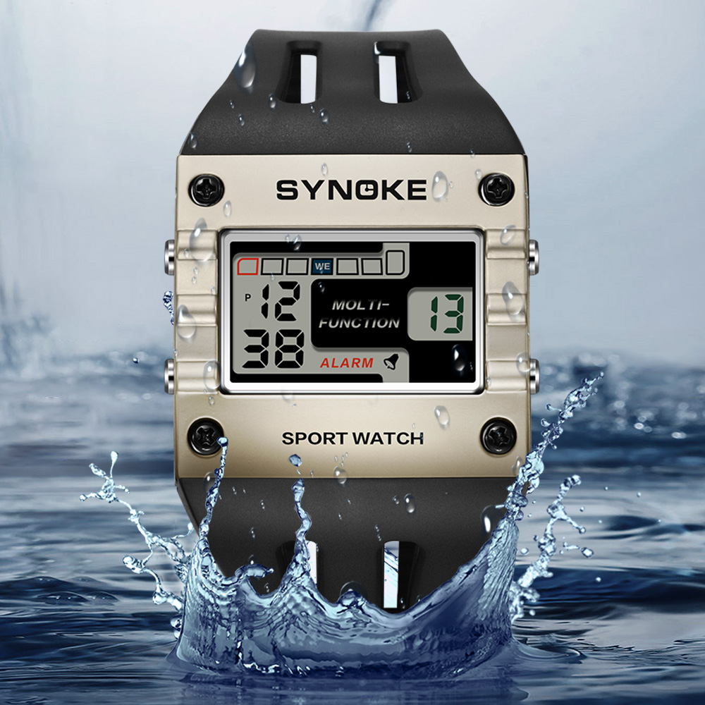 SYNOKE Digital Watch Men Sport - Outdoor Lighting Trends reseña y precio