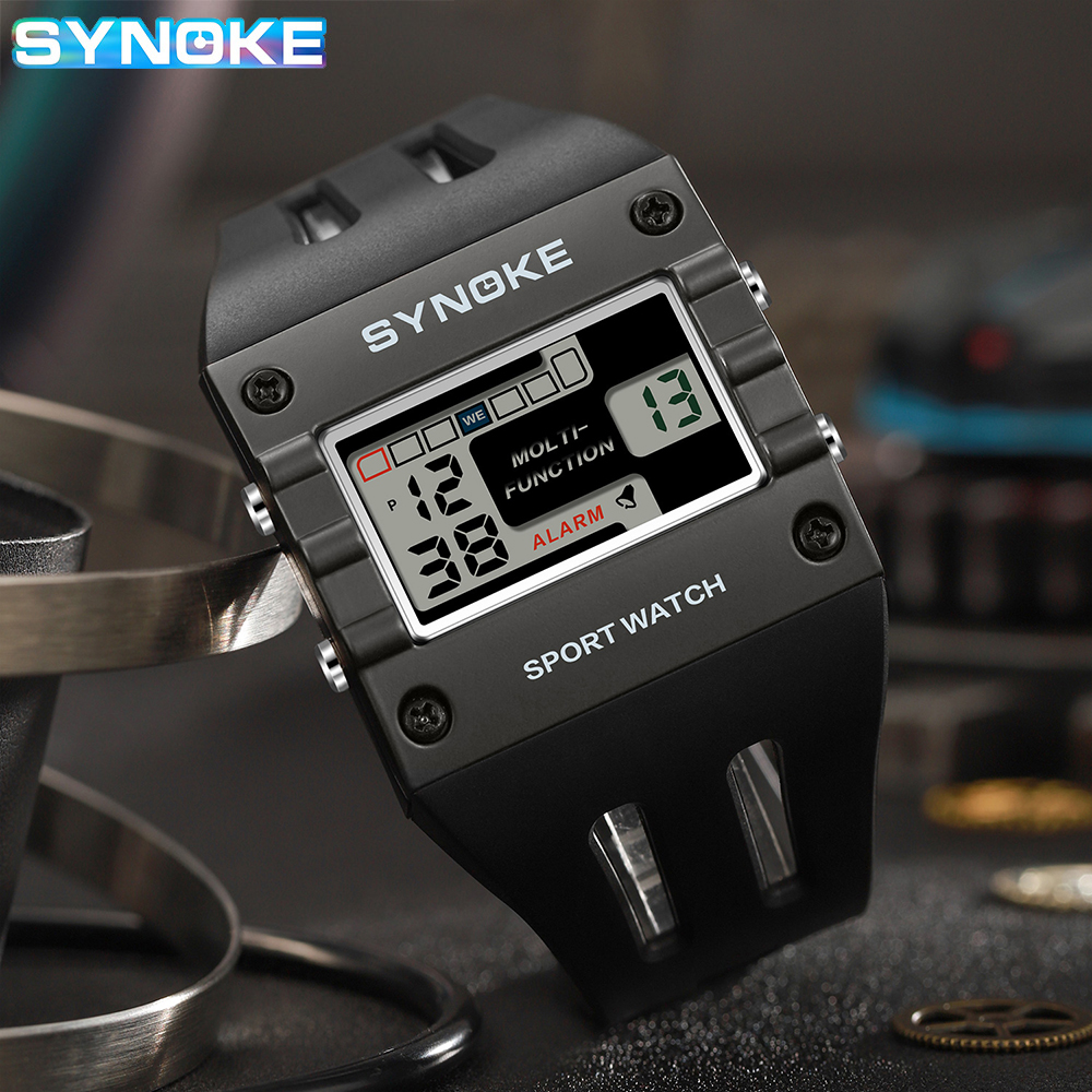 SYNOKE Digital Watch Men Sport - Outdoor Lighting Trends reseña y precio