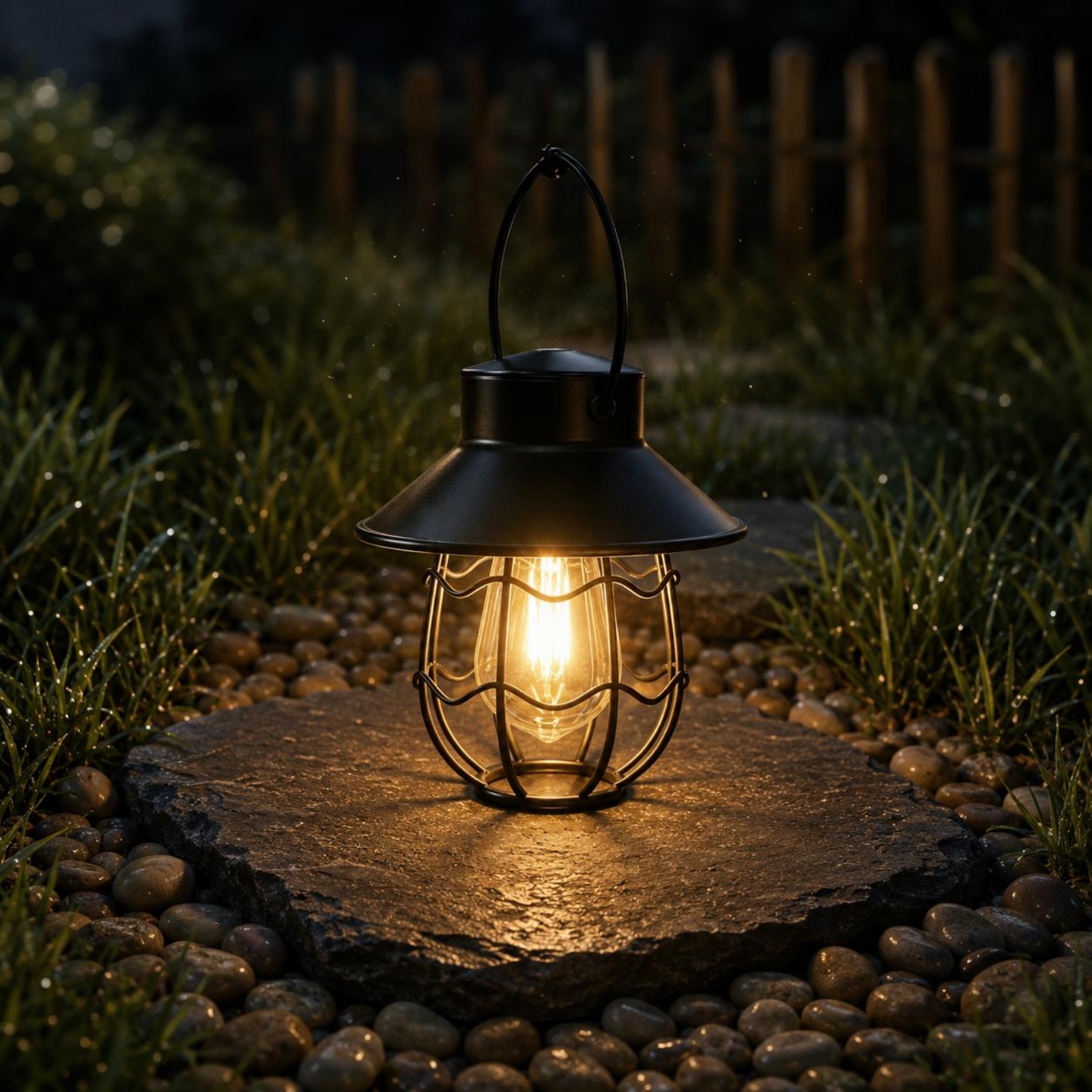 Wavy Frame Lantern Energy Savi - Outdoor Lighting Battery reseña y precio