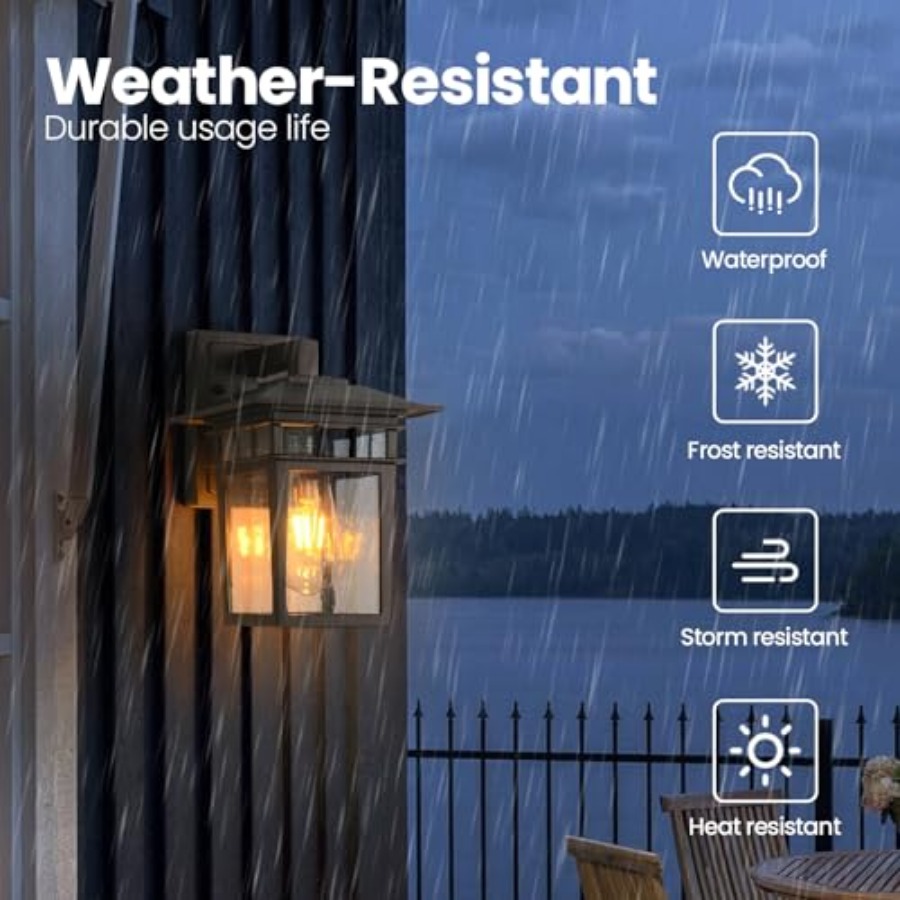 Outdoor Lightg Fixtures Wall M - Outdoor Lighting Battery reseña y precio