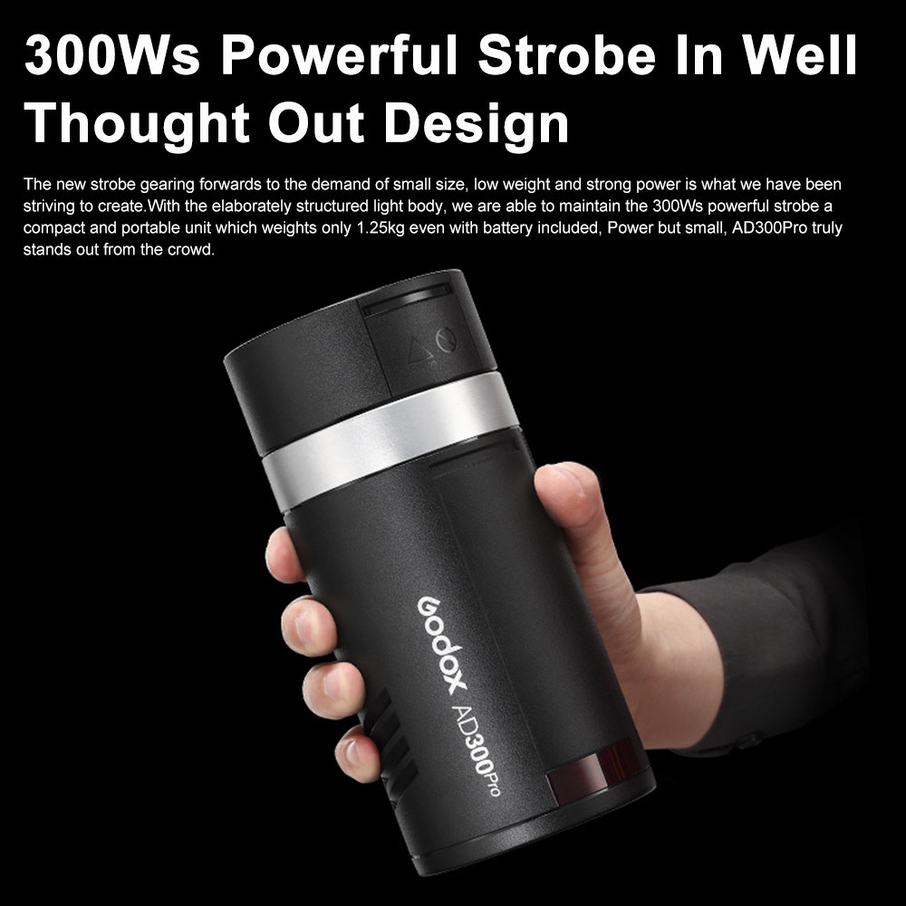 Godox AD300Pro Outdoor Flash L - Outdoor Lighting Kit Photography reseña y precio