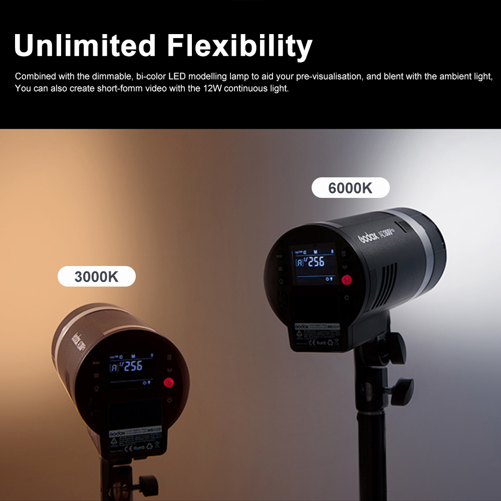 Godox AD300Pro Outdoor Flash L - Outdoor Lighting Kit Photography reseña y precio