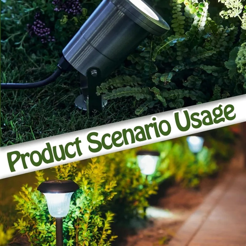 Outdoor Solar Garden Lights 1- - Outdoor Lighting Ground Fixtures reseña y precio