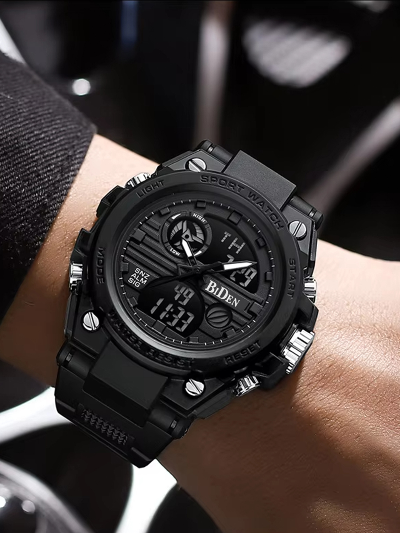 Men's electronic watch with ni - Outdoor Lighting Trends reseña y precio
