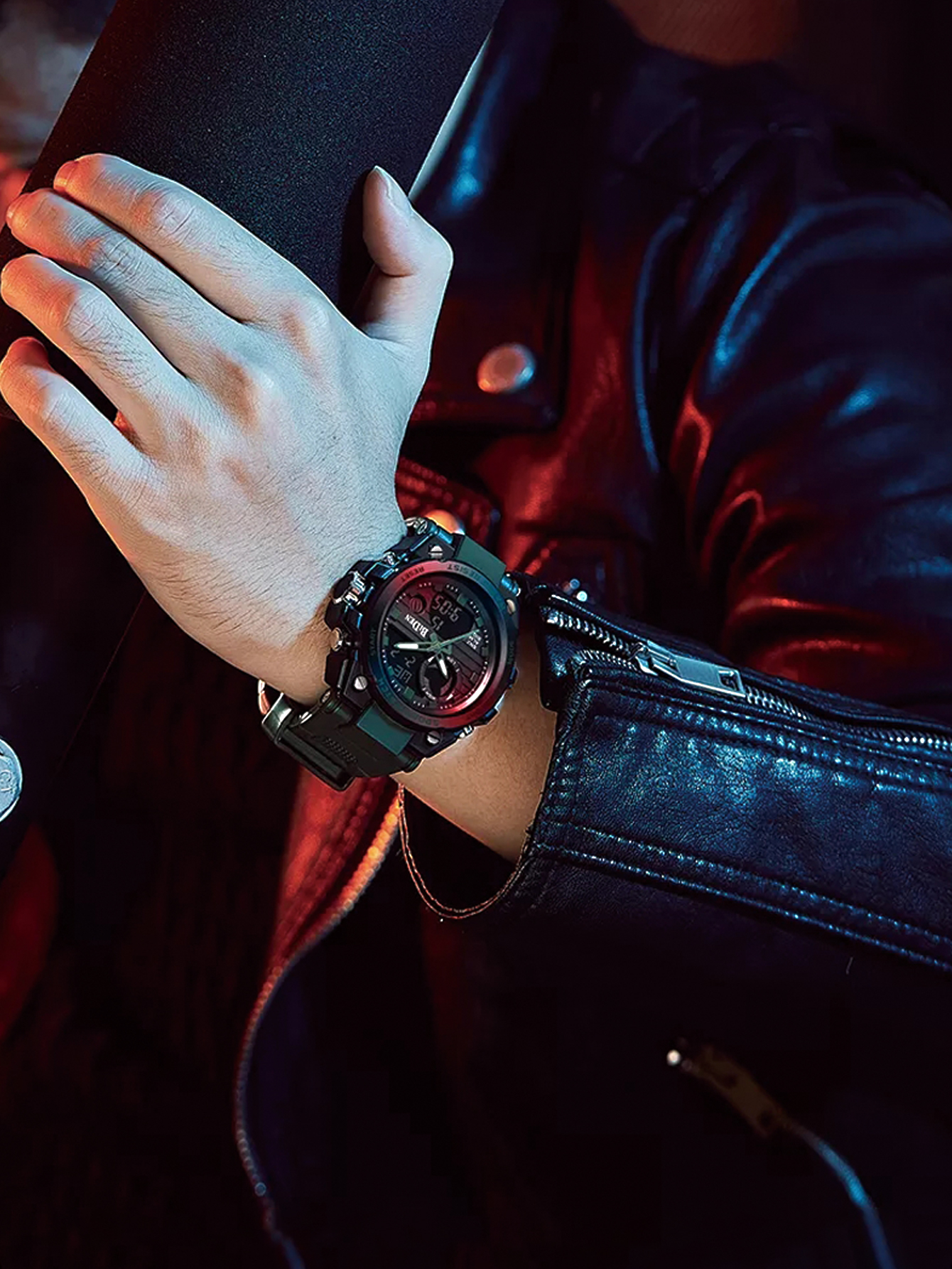 Men's electronic watch with ni - Outdoor Lighting Trends reseña y precio