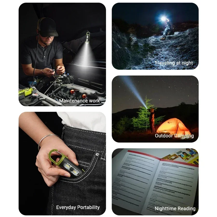 Powerful EDC LED Flashlight Ke - Outdoor Lighting Beacon reseña y precio