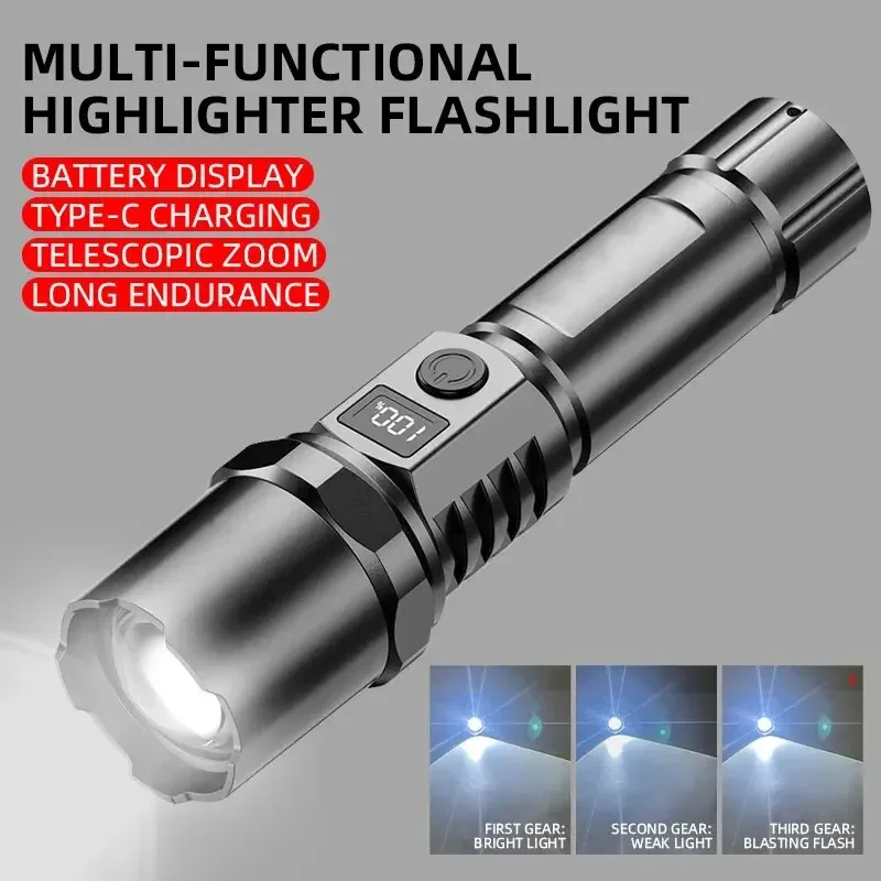 High Power XHP100 Led Flashlig - Outdoor Lighting Beacon reseña y precio