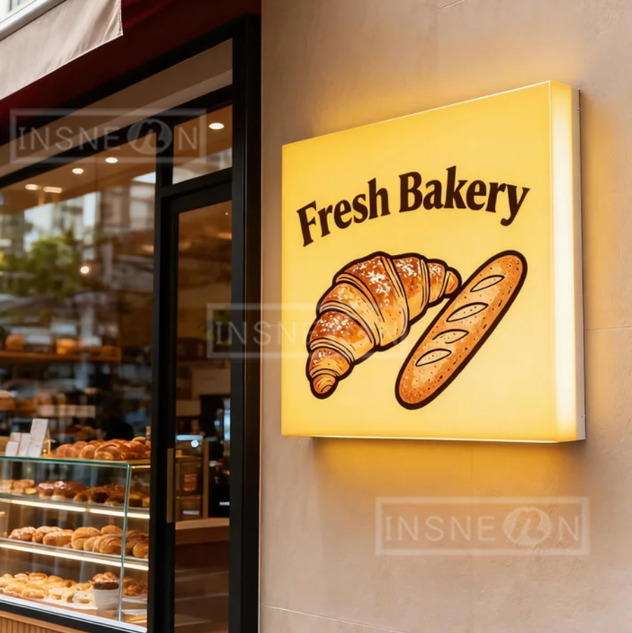 Custom LED Sign LightBox Fresh - Outdoor Lighting Logo reseña y precio