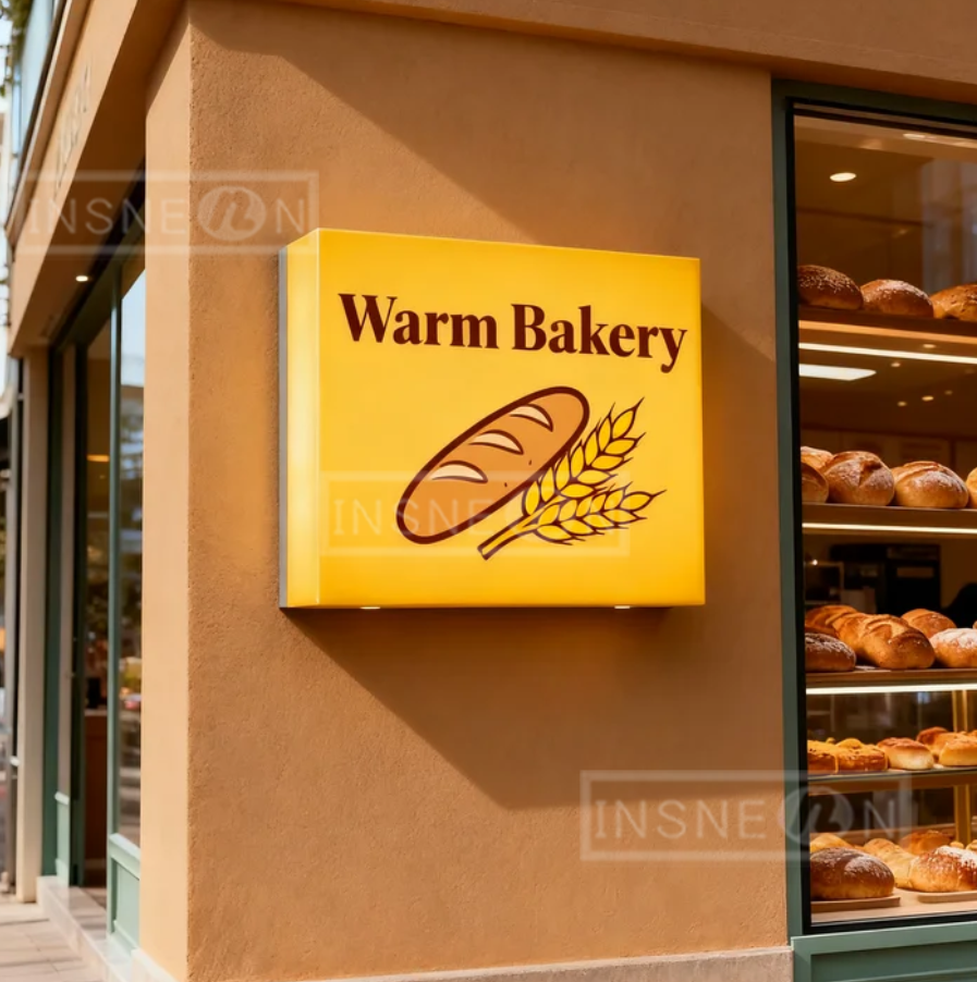 Custom LED Sign LightBox Fresh - Outdoor Lighting Logo reseña y precio