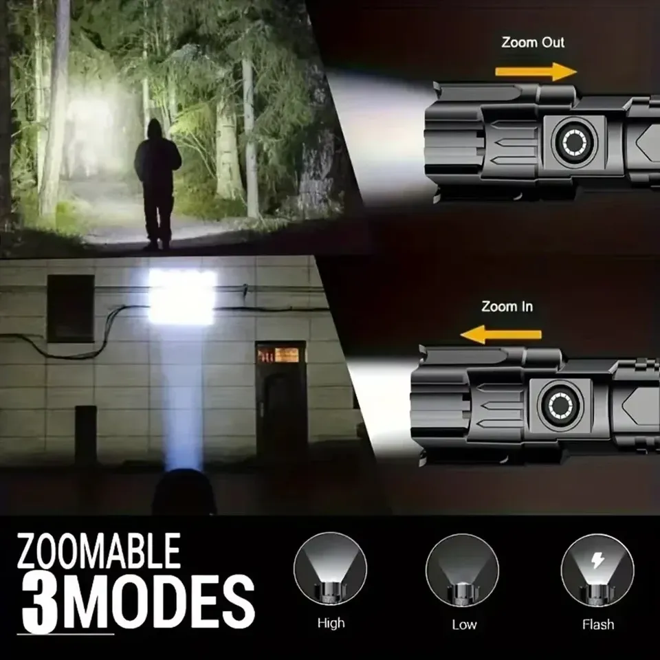 Super Bright LED Flashlight US - Outdoor Lighting Beacon reseña y precio