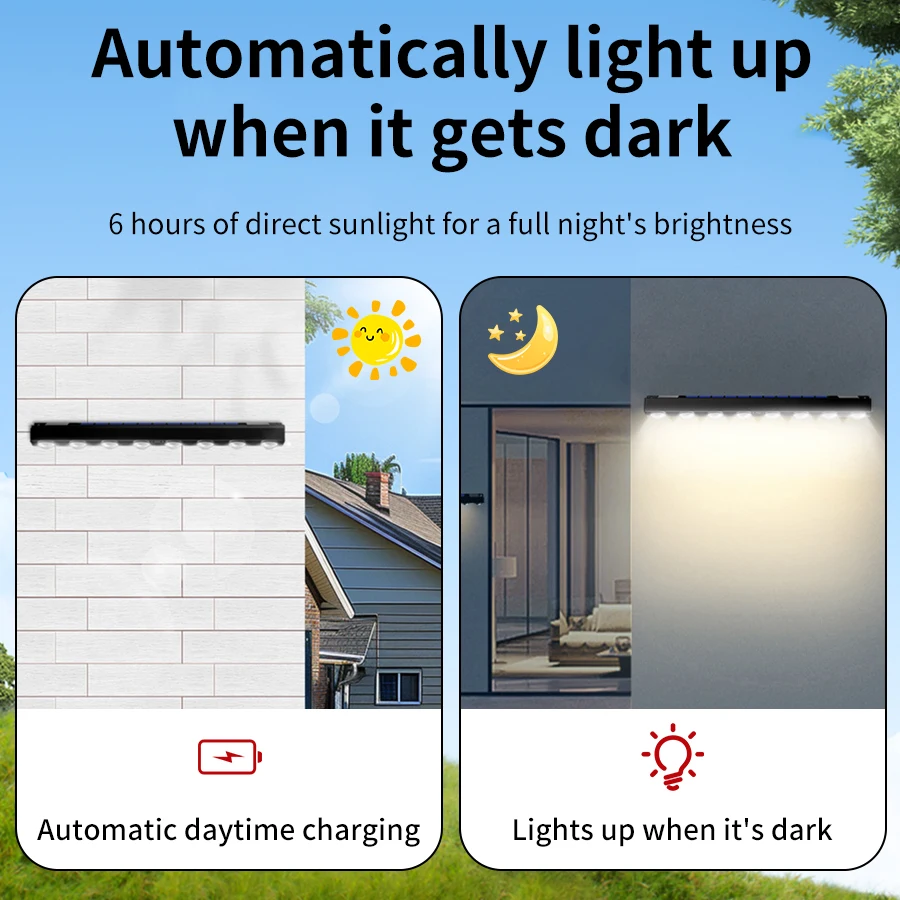 Outdoor Solar LED Address Ligh - Outdoor Lighting On Fence reseña y precio