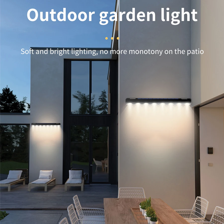Outdoor Solar LED Address Ligh - Outdoor Lighting On Fence reseña y precio